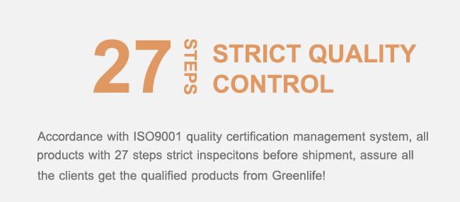 Greenlife  Industrial  Limited Kiểm soát chất lượng