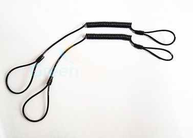 Big Double Loop Black Stretchable cuộn dây công cụ dây buộc cho an toàn